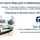 Business 6 image GLEN OFFICE SUPPLIES LTD Workwear & Protective Equipment in Darlington Co