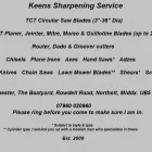 Business 2 image KEENS SHARPENING SERVICES Woodworking in Northolt Mi