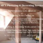 Business 6 image MCL PLASTERING & DECORATING SERVICES Painters & Decorators in Paisley Re