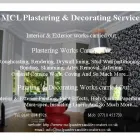 Business 8 image MCL PLASTERING & DECORATING SERVICES Painters & Decorators in Paisley Re