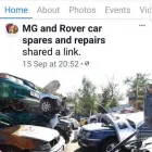 Business 21 image MG & ROVER CAR SPARES & REPAIRS Tyre Dealers & Repairs in Redditch Wo