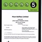 Business 5 image PLUM BUFFETS LTD Caterers in Coventry We