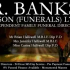 Business 3 image R BANKS & SON (FUNERALS) LTD Monumental Masons & Memorials in Wigan La