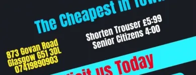 Business 2 image HIS & HERS TAILORING & ALTERATIONS Tailors in Glasgow Glg