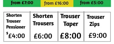 Business 7 image HIS & HERS TAILORING & ALTERATIONS Tailors in Glasgow Glg