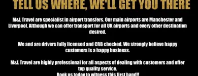 Business 14 image M&L TRAVEL LIVERPOOL Transportation Services in Liverpool Me
