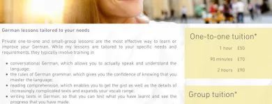 Business 13 image OLESEN TUTION | THE GERMAN LESSONS SPECIALIST IN LONDON AND ONLINE Tutors in London Gr